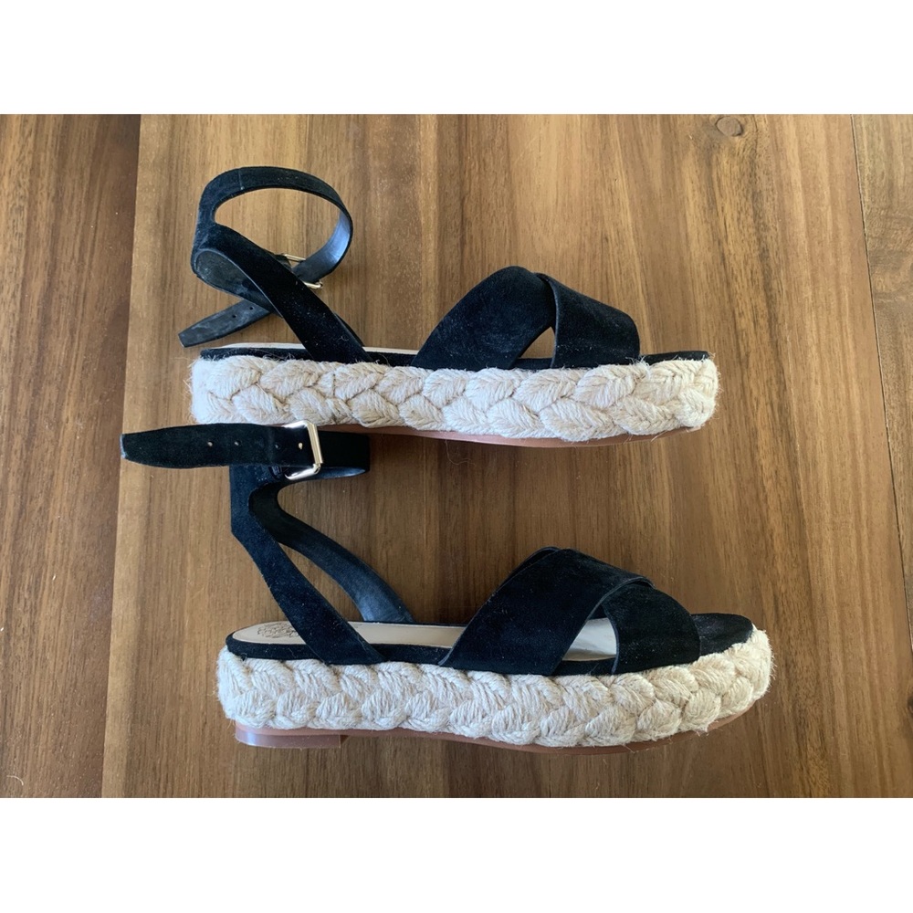 Vince Camuto Leather Espadrilles - Picture 2 of 9